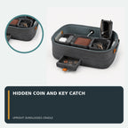 Portable Car Cabin Valet Caddy with Modular Felt Pods