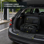 EV Charging Cable Boot Case with Mesh Platform and Ground Flap