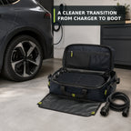 EV Charging Cable Boot Case with Mesh Platform and Ground Flap