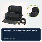 EV Charging Cable Boot Case with Mesh Platform and Ground Flap