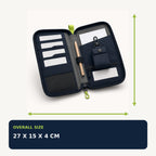 EV Charging Card and Journey Folio with Key Sleeve