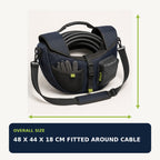 Padded EV Charging Cable Carry Sling with Glove Pocket