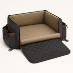Convertible Car Boot Pet Nest with Bumper Protection Flap
