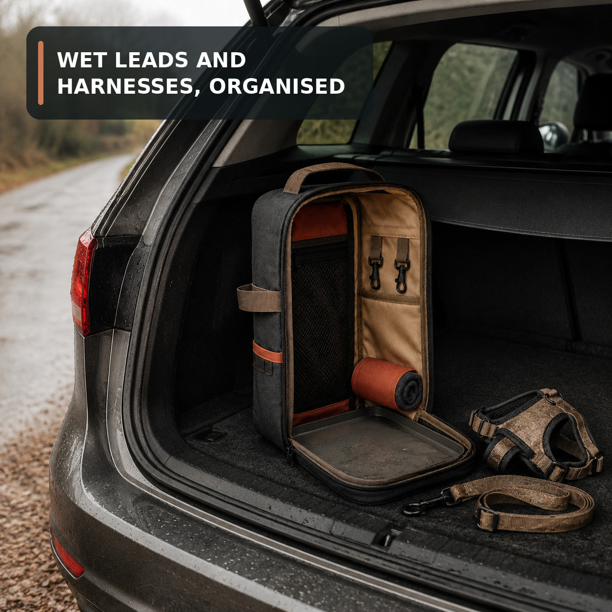 Ventilated Wet Lead and Harness Car Carrier