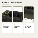 Wet & Dry Car Boot Organiser with Removable Liner
