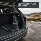 Dual Umbrella Car Boot Dock with Removable Drip Base