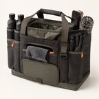 Car Rain Clean-up Caddy with Towel Slot and Kneeling Pad